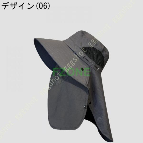 ガーデニング帽子 農作業帽子レディース 遮光 農園帽 サンバイザー UVカット つば広 折りたたみ 紫外線対策 日よけ 首ガード おしゃれ帽子 |  | 12