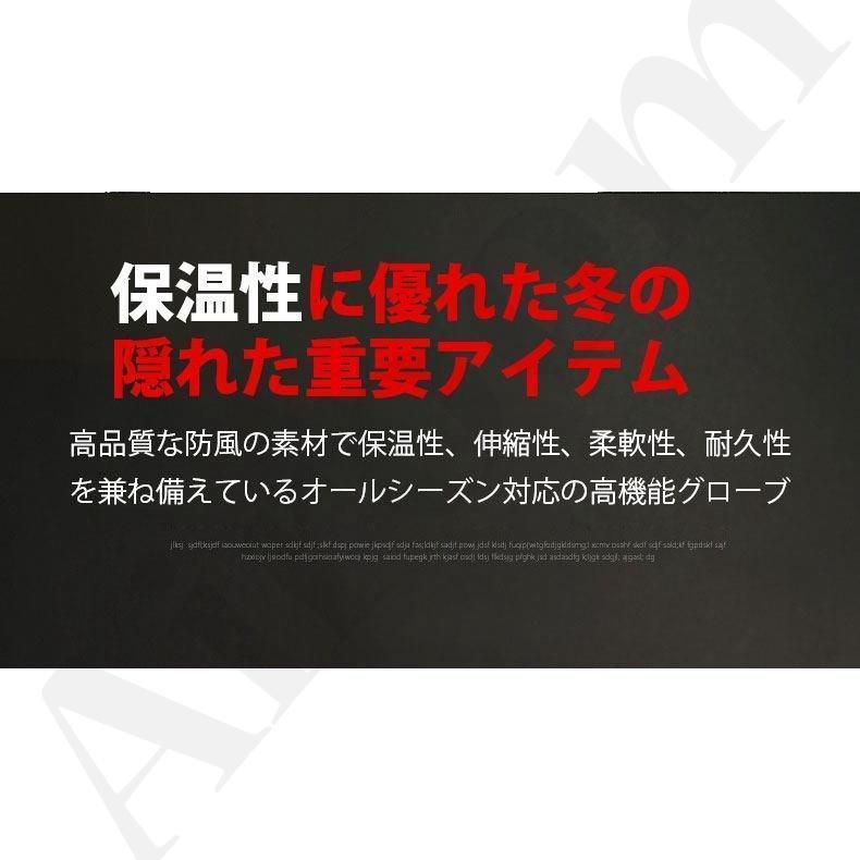 タッチパネル対応 手袋 グローブ スノーグローブ レディース メンズ スマホ手袋 防寒手袋 手ぶくろ アウトドア スポーツ サイクリング 防寒 自転車｜rl-st｜08