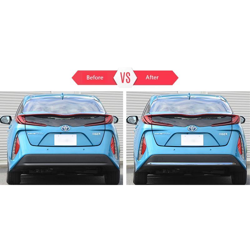 プリウスPHV ZVW52 アクセサリー パーツ リアバンパー