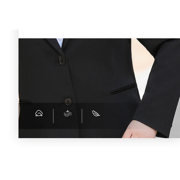 超小型PC スーツ レディース ビジネス 2点セット 太め 大きいサイズ テーラード 事務服 制服 ママスーツ オフィス フォーマル 就活 仕事用 通勤 パンツ