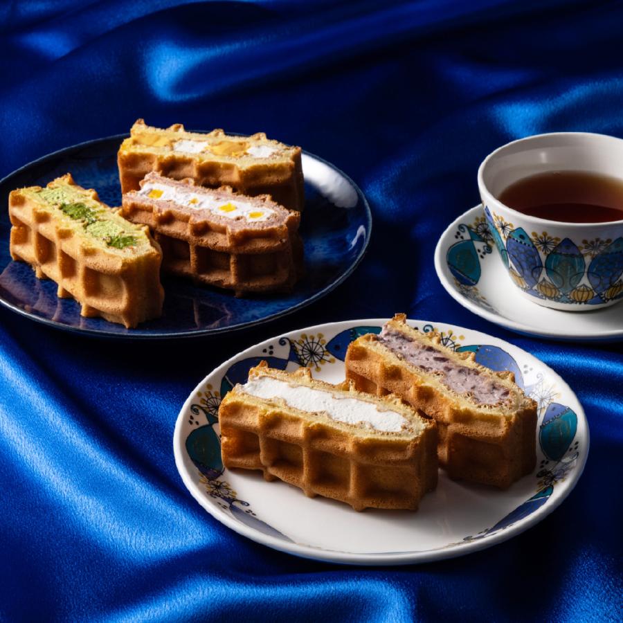 父の日 ギフト プレゼント 2024 送料無料 父の日 カード付き 季節のワッフルケーキ10個セット｜rl-waffle｜04