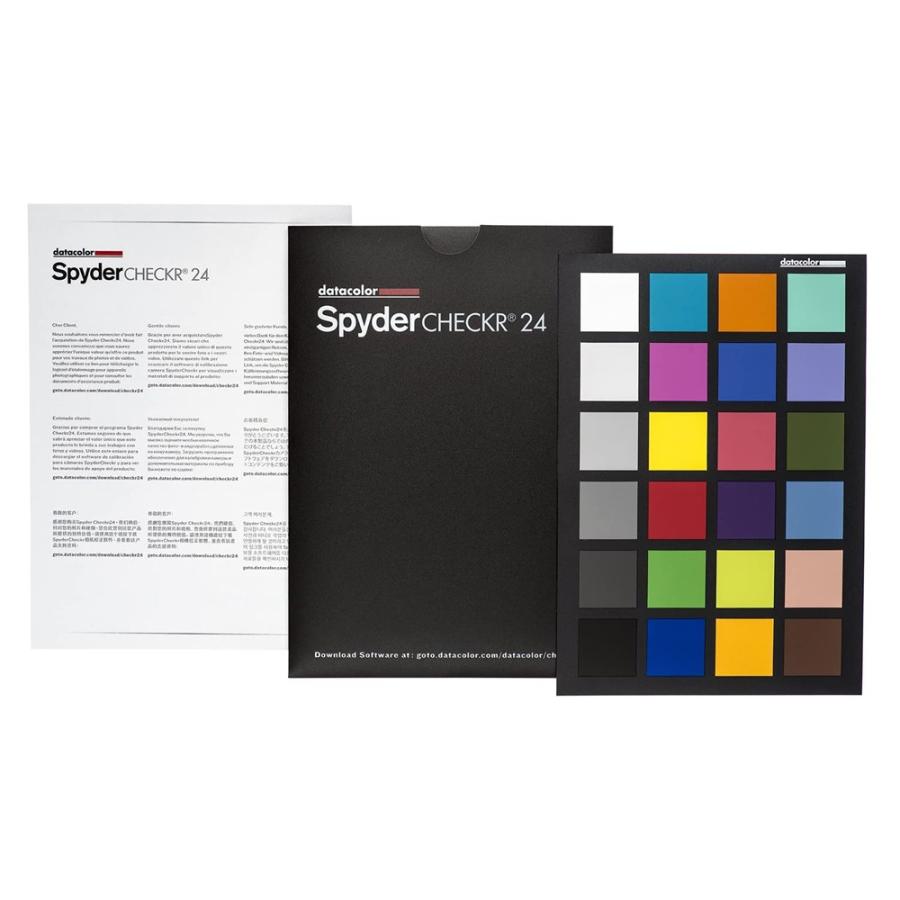 Datacolor Spyder CHECKR 24 スパイダーチェッカー24 カラー