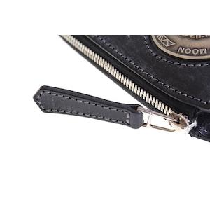 レッドムーン ウォレットREDMOON ハーフウォレット BD-BAREBACK-01A L字ファスナー　51mmコンチョ　ブライドルレザー　財布 | REDMOON | 12