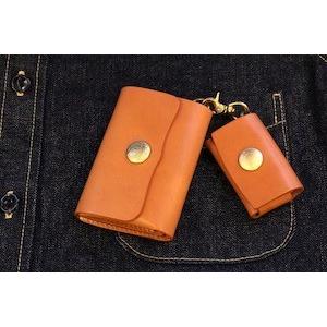 レッドムーン ウォレット REDMOON ショートウォレット CMW-MID MID LINE ドラムレザー 財布 コンパクト 小銭入れ外付 | REDMOON | 08