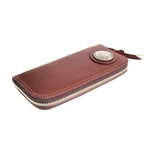 レッドムーン 財布 REDMOON ロングウォレット  LP2000-RMAPW   ラウンドファスナー 38mmコンチョ | REDMOON | 04
