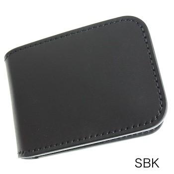 REDMOONハンドメード ブラックレザー 財布 REDMOONハンドメード ブラックレザー 財布