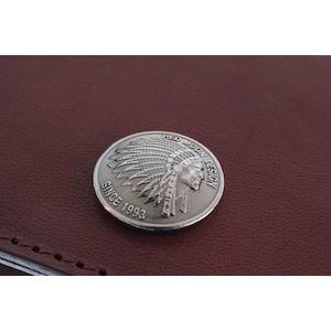 レッドムーン 財布 REDMOON コンパクトウォレット RM-SQ01A  サドルレザー  コンチョ付 | REDMOON | 06