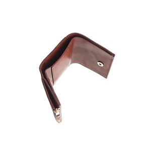 レッドムーン 財布 REDMOON コンパクトウォレット RM-SQ01A  サドルレザー  コンチョ付 | REDMOON | 09