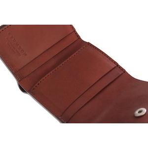 レッドムーン 財布 REDMOON コンパクトウォレット RM-SQ01A  サドルレザー  コンチョ付 | REDMOON | 11