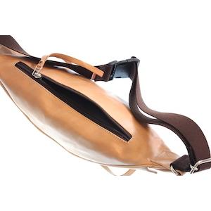 レッドムーン バッグ REDMOON ショルダーバッグ RM-SSB-ES サドルレザー エンボスロゴモデル SNT（サドル） | REDMOON | 05