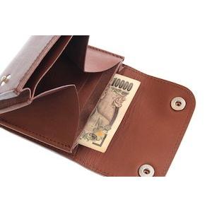 レッドムーン 財布 REDMOON ハーフウォレット THW03-TW  オリジナルボタン　レザーウォレット | REDMOON | 10