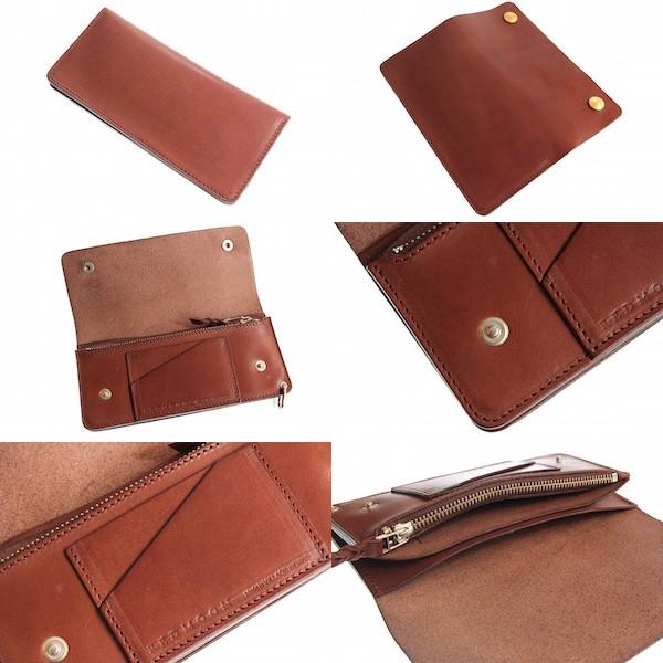 レッドムーン ウォレット REDMOON ロングウォレット TW02-MID MID LINE ドラムレザー | REDMOON | 07