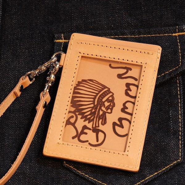 レッドムーン カードケース REDMOON ライセンスケース WLC-MID 窓付き ドラムレザー | REDMOON