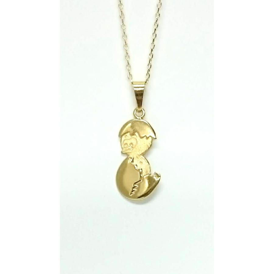 ヒヨコ　オーダーメイド残金　18金ホイッスルペンダントトップ ペンダントトップ 18金 ひよこ K18 YG カリメロタイプ たまご 揺れる