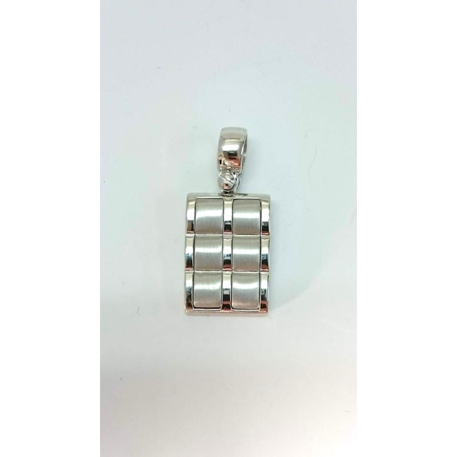 ペンダントトップ 18金 ホワイトゴールド プレートタイプ K18 WG