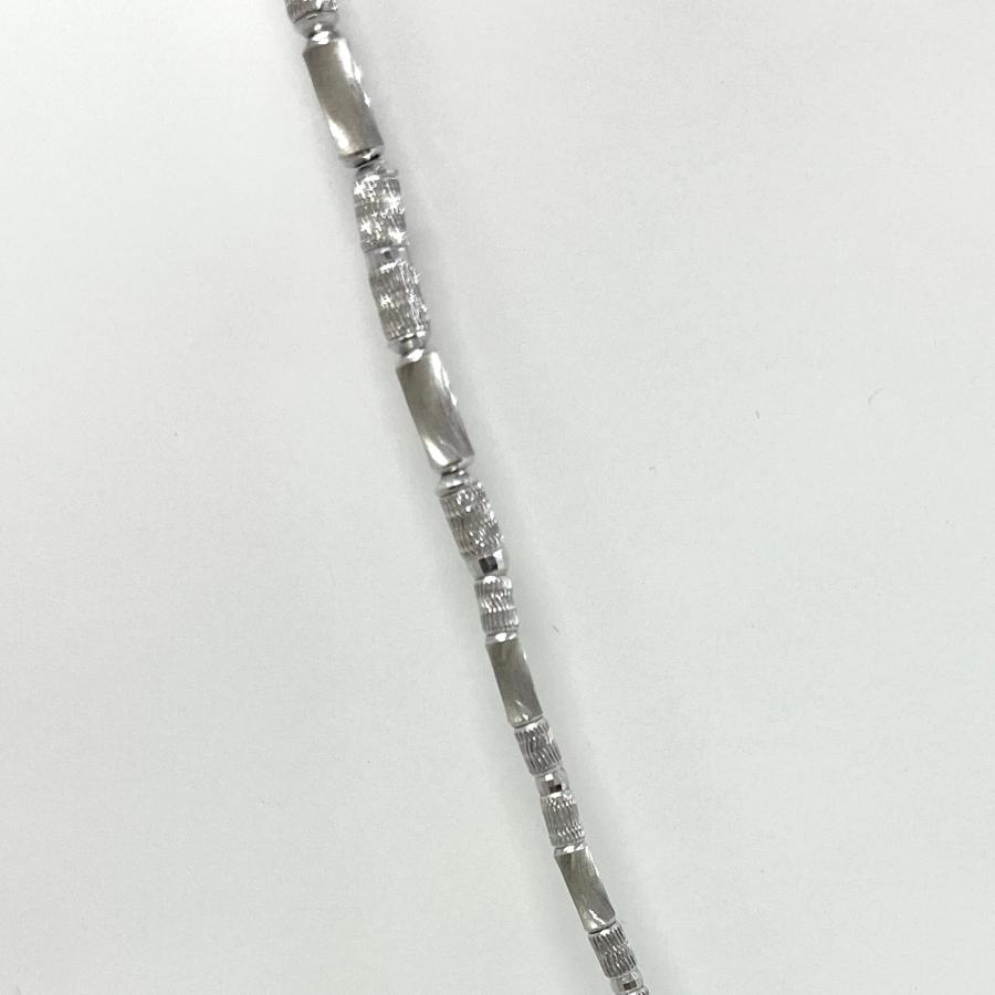 ロング ネックレス Pt850 プラチナ 75cm Yネック 3WAY ミラー