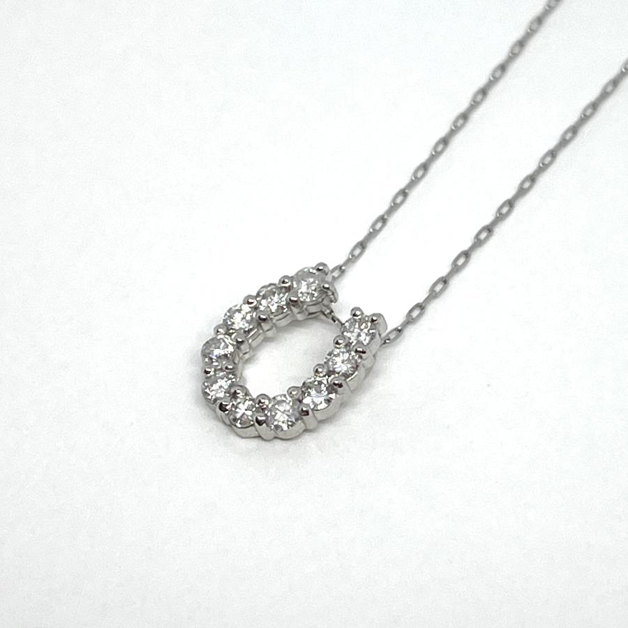 新品 ネックレス プラチナ ダイヤモンド 0.20ct 馬蹄 午年 ホースシュー Pt900 U字 RMジュエリー |  | 04