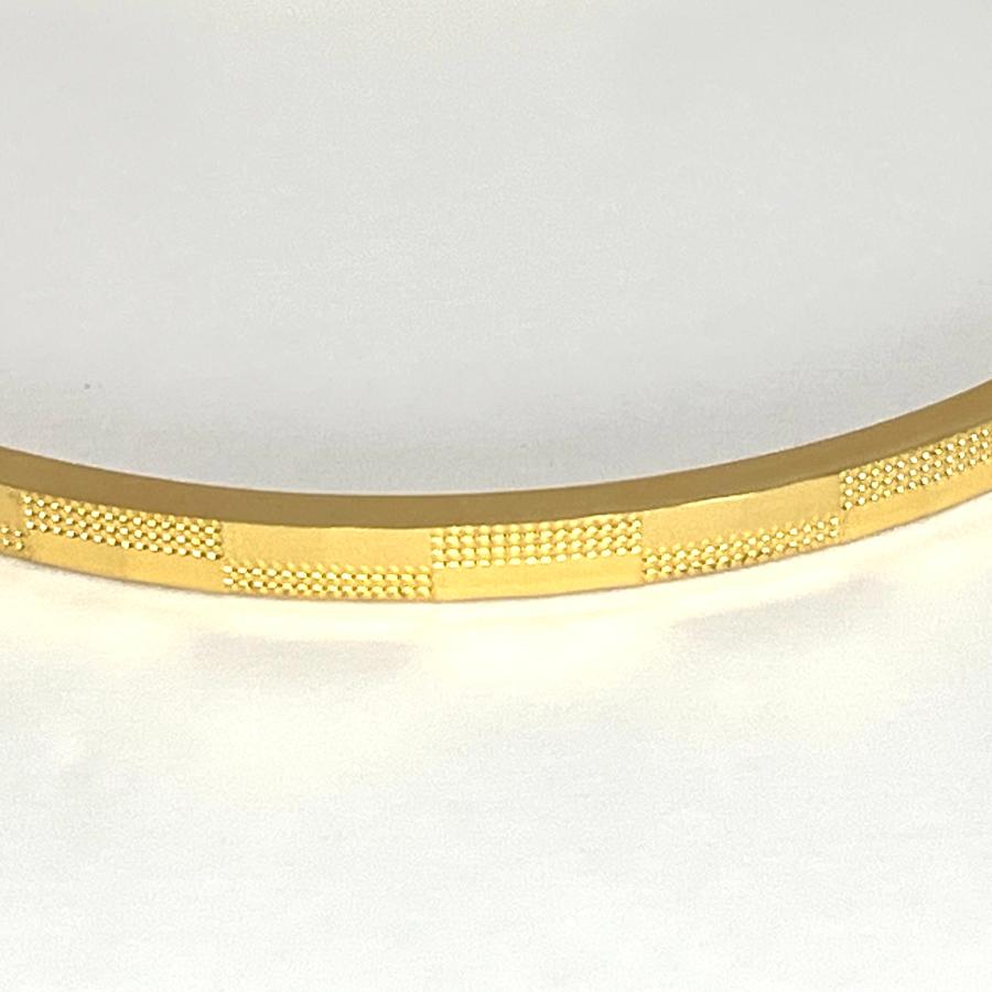 18金レディースバングル16〜18センチモナカ DEVAS 【10/27 値上げ対象】 k18 バングル 18金 ブレスレット