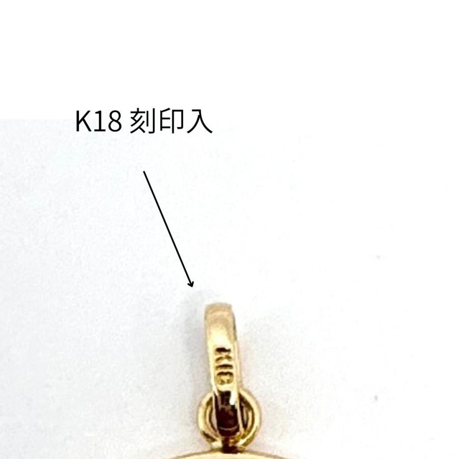 純金 24金 コイン メイプルリーフ 金貨 1/4オンス エリザベス女王 18金枠 ペンダントトップ ネックレス RMジュエリー |  | 09