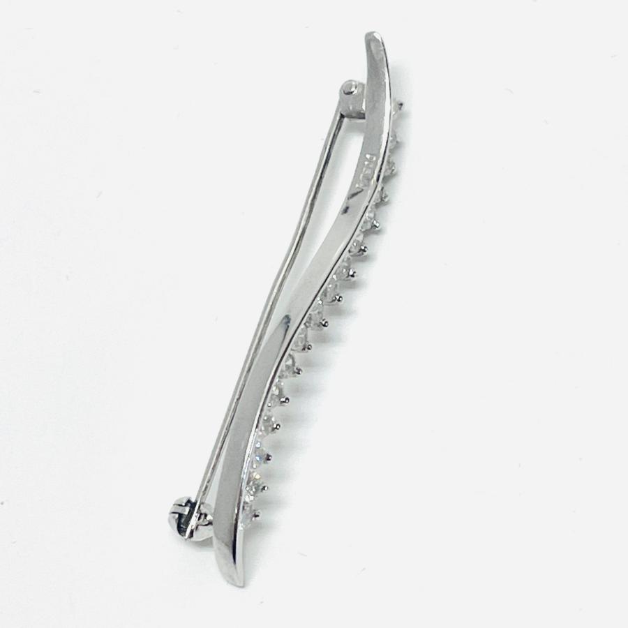 プラチナ ダイヤモンド 0.70ct ブローチ Pt900 レディース RMジュエリーの画像