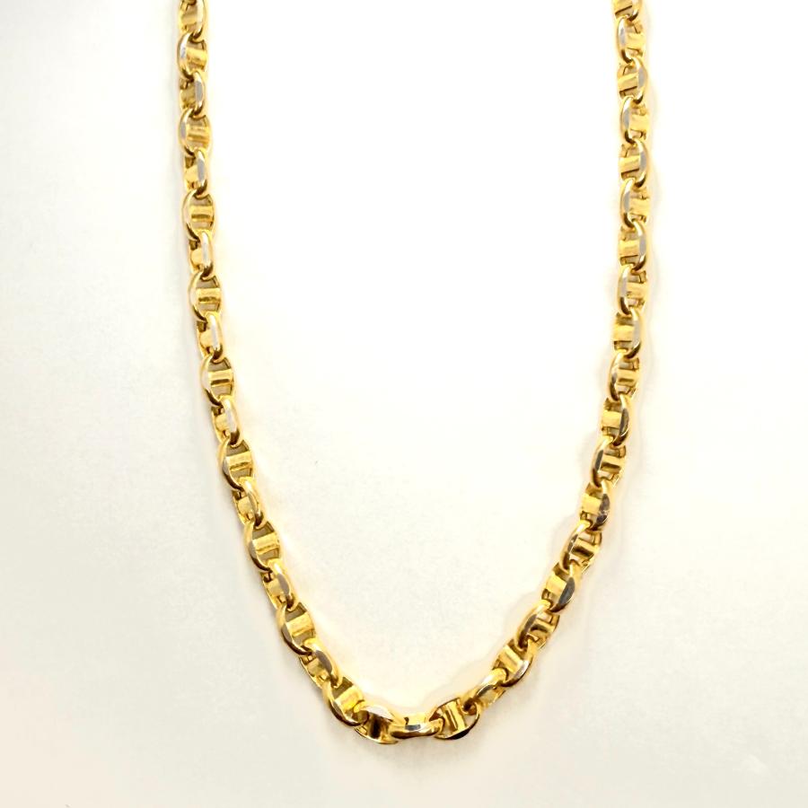 アンカーチェーン 18K 20g tomatosarada 喜平 ネックレス K18 アンカーチェーン 4面カット