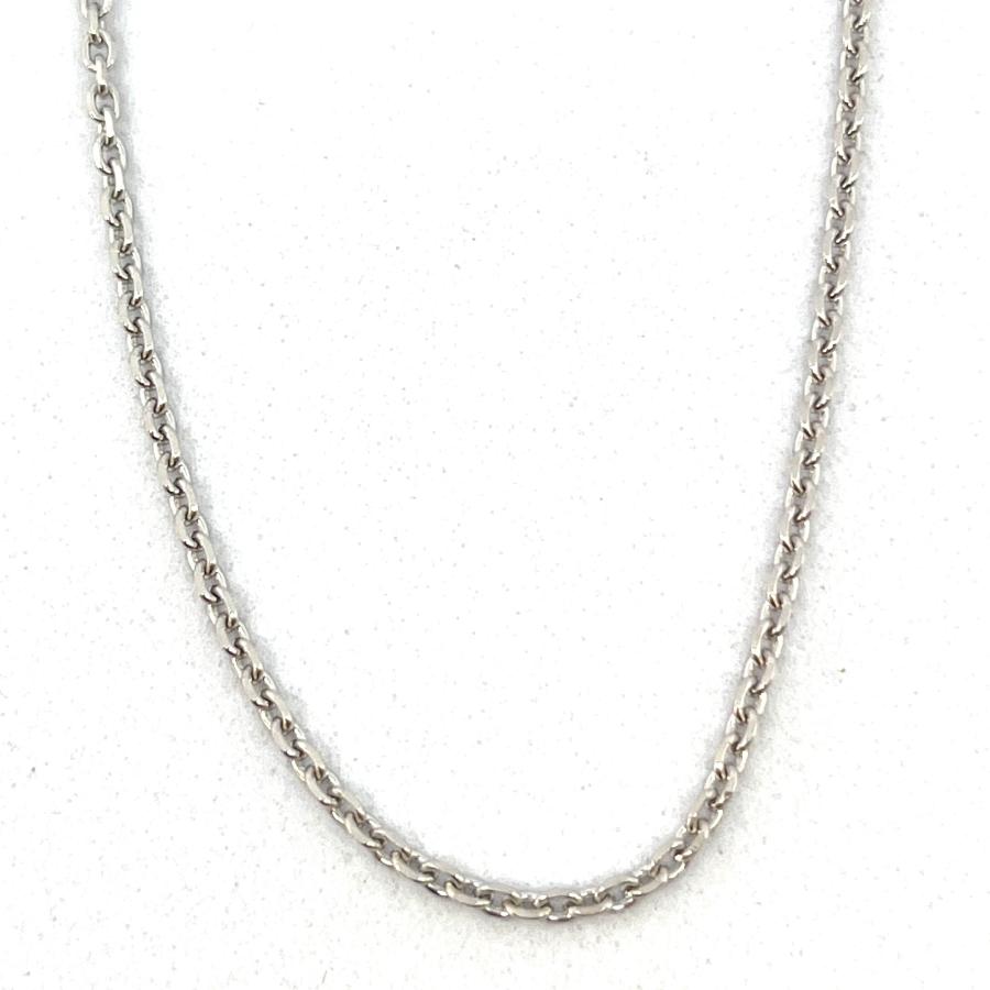 プラチナ アズキ チェーン ネックレス 45cm 幅 0.8mm 1.0mm 1.1mm 1.2mm 1.4mm Pt850 スライド式  RMジュエリーの画像