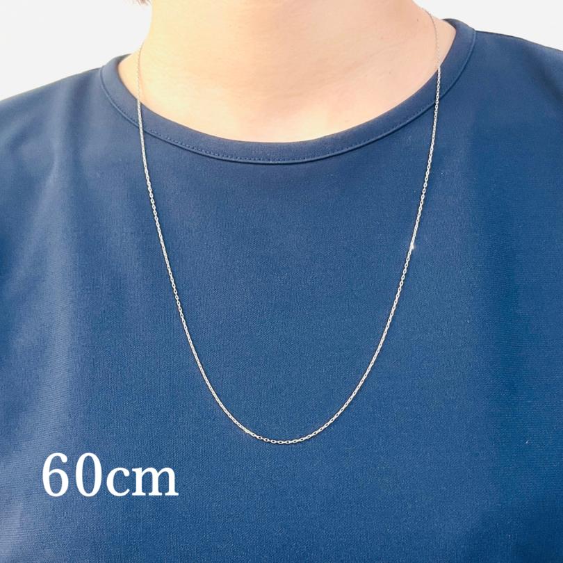 プラチナ アズキ チェーン ネックレス 60cm 幅1.1mm Pt850 プラチナ アズキ チェーン ネックレス 60cm 幅1.1mm Pt850