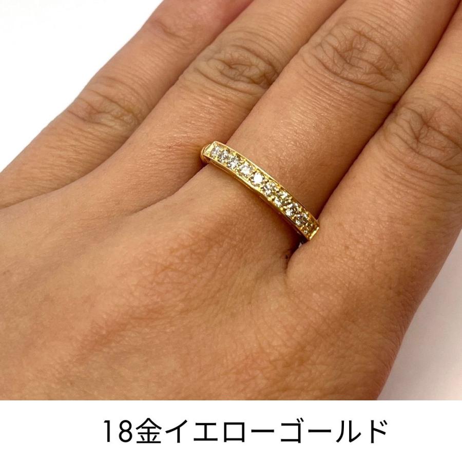 【 新品 未使用 】18金リング 指輪 リング ダイヤモンド 0.30ct 18金 イエローゴールド フラワー K18 YG
