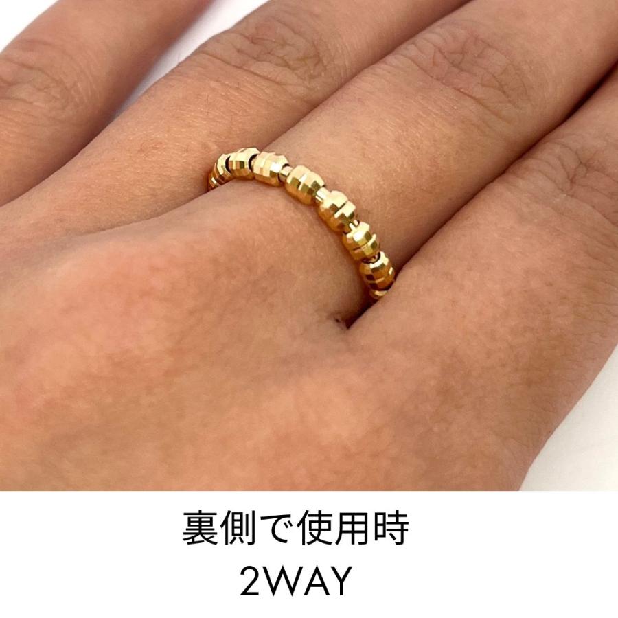 リング ダイヤモンド 0.30ct 18金 イエローゴールド フラワー K18 YG