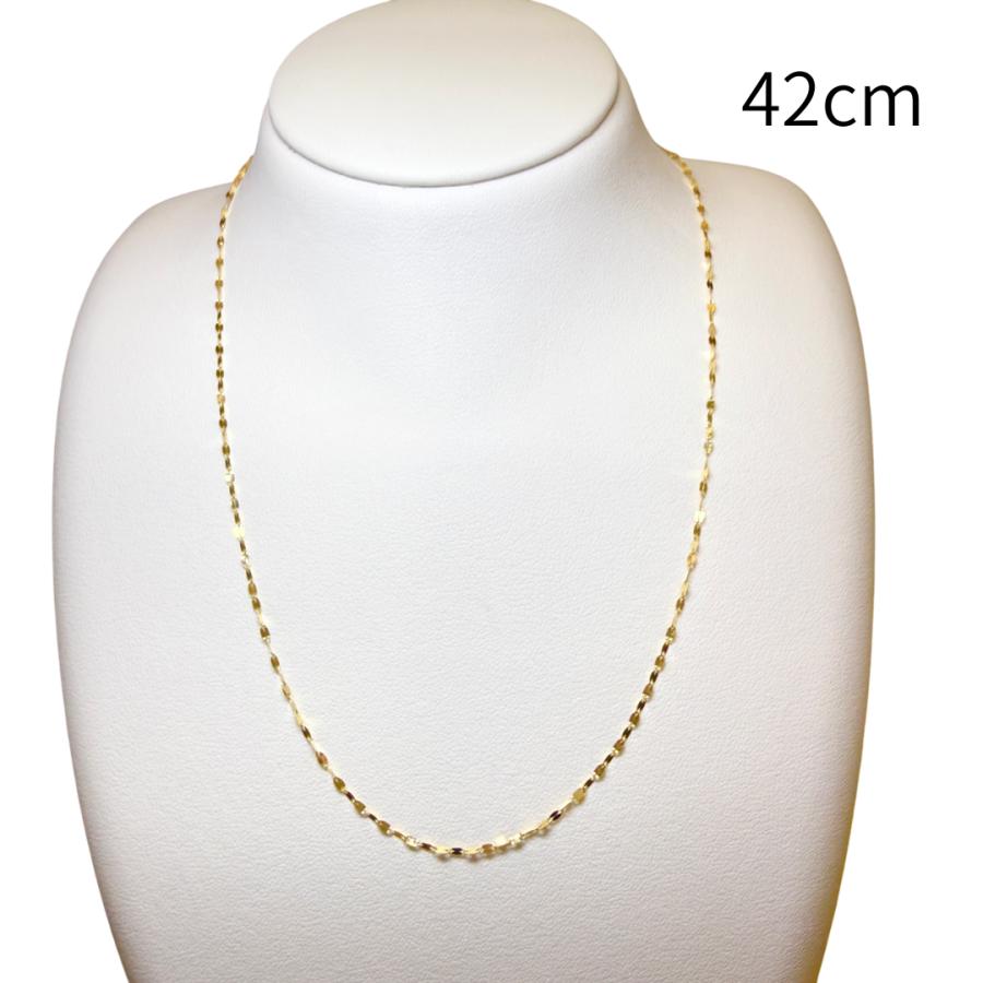ツツミ ペタルチェーン ネックレス Pt850 ツツミ ペタルチェーン ネックレス Pt850