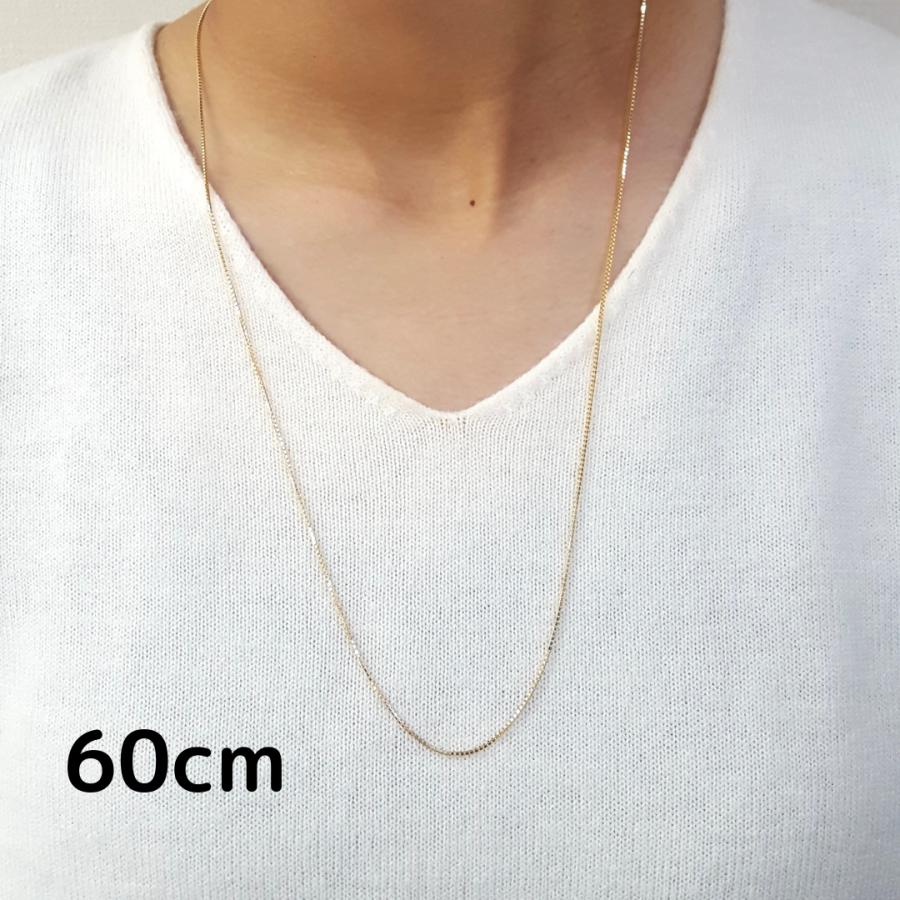 18金 ピンクゴールド ベネチアン チェーン ネックレス 70cm 幅 18金 ピンクゴールド ベネチアン チェーン ネックレス 70cm 幅