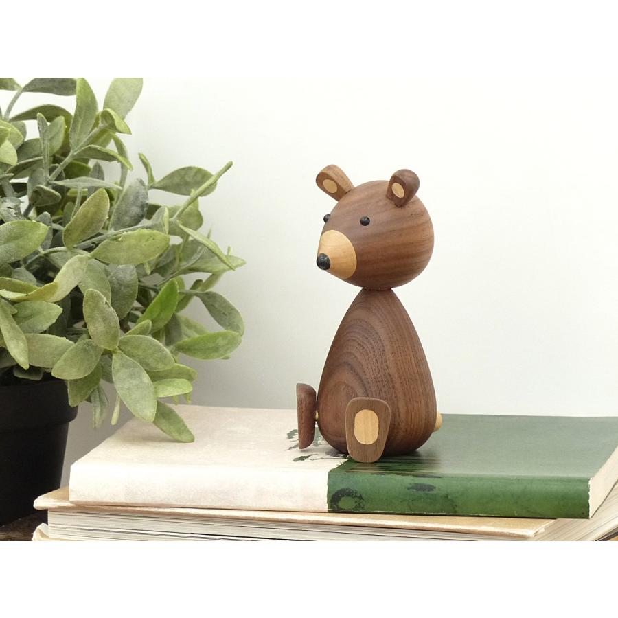 Baby Bear ベビーベアー 木製玩具 北欧 オブジェ 置物 動物 : R&M