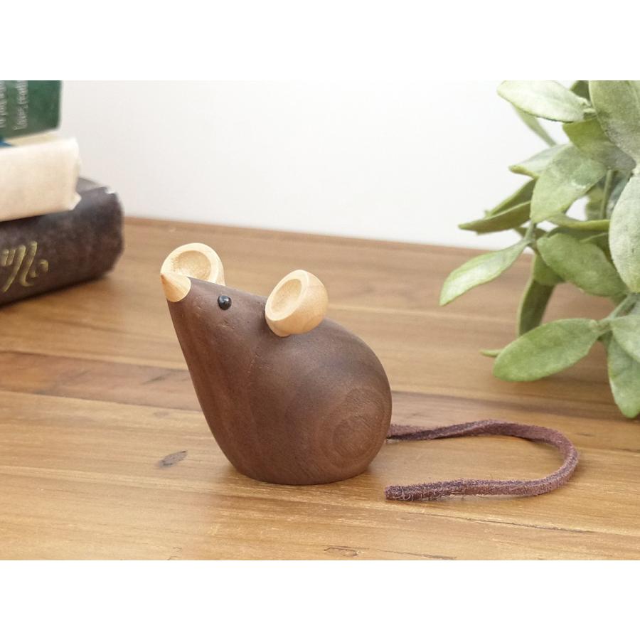 MOUSE ネズミ Theodor Skjode Knudsen 全2色 木製玩具 北欧 MOUSE ネズミ Theodor Skjode Knudsen 全2色 木製玩具 北欧