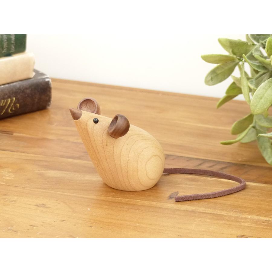 MOUSE ネズミ Theodor Skjode Knudsen 全2色 木製玩具 北欧 MOUSE ネズミ Theodor Skjode Knudsen 全2色 木製玩具 北欧