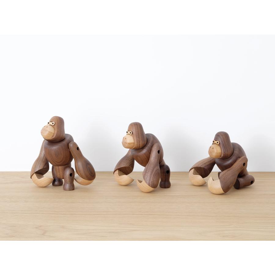 北欧　ゴリラ　陶芸　オブジェ Gorilla ゴリラ 置物 オブジェ インテリア雑貨 : R&Mインテリアストア