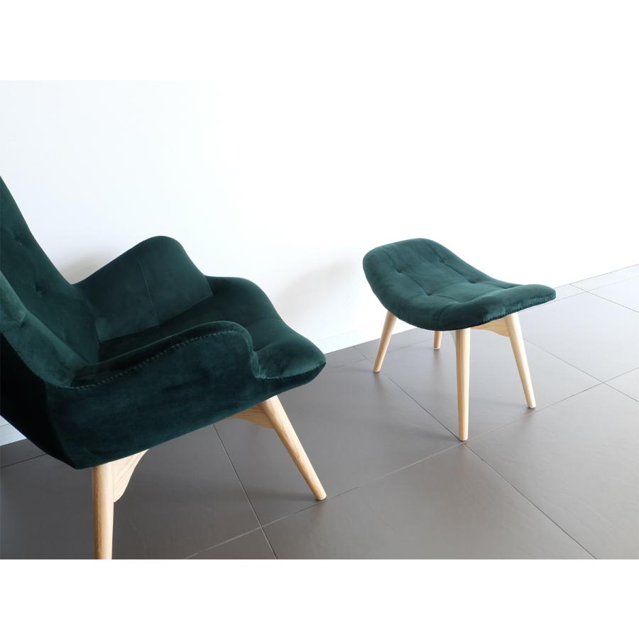 SALE!! Contour Chair コンターチェア ベルベット調 全2色 ラウンジ