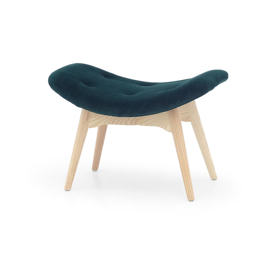 Contour Ottoman（コンターオットマン） ベルベット調 全2色