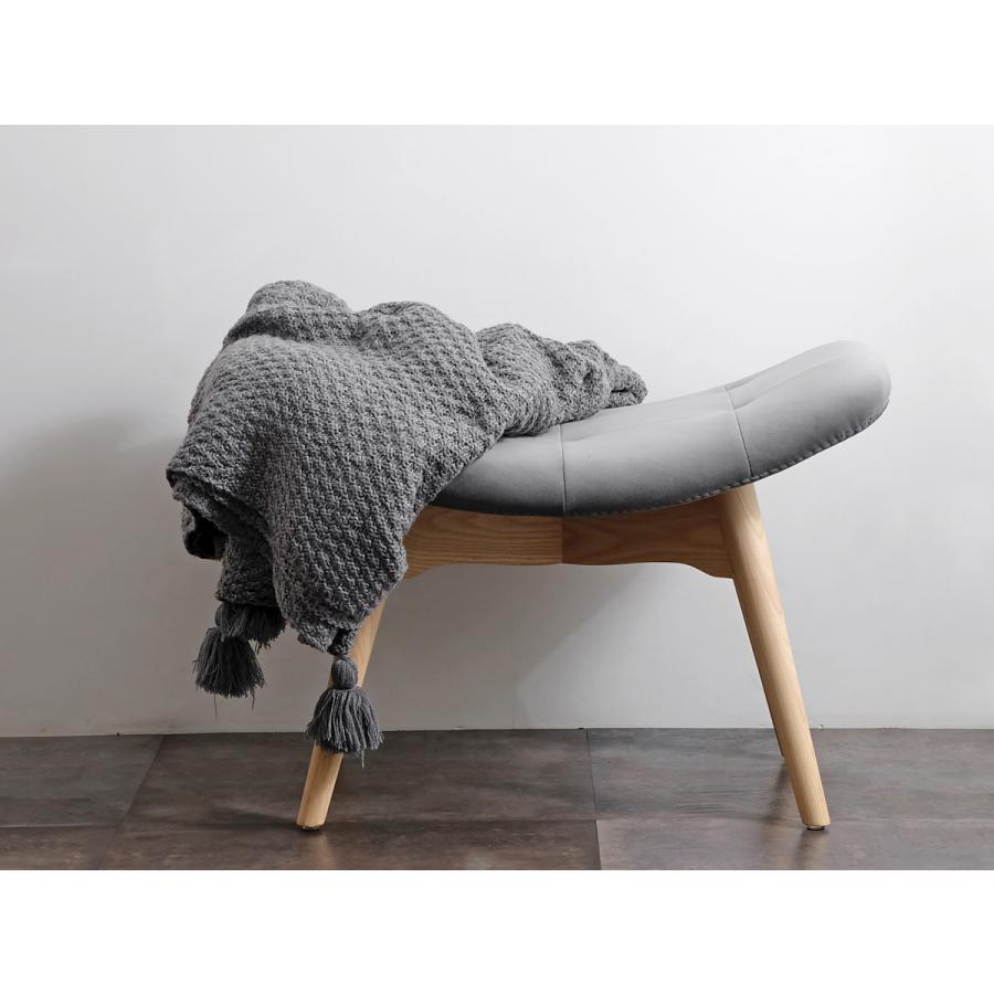 Contour Ottoman（コンターオットマン） ベルベット調 全2色