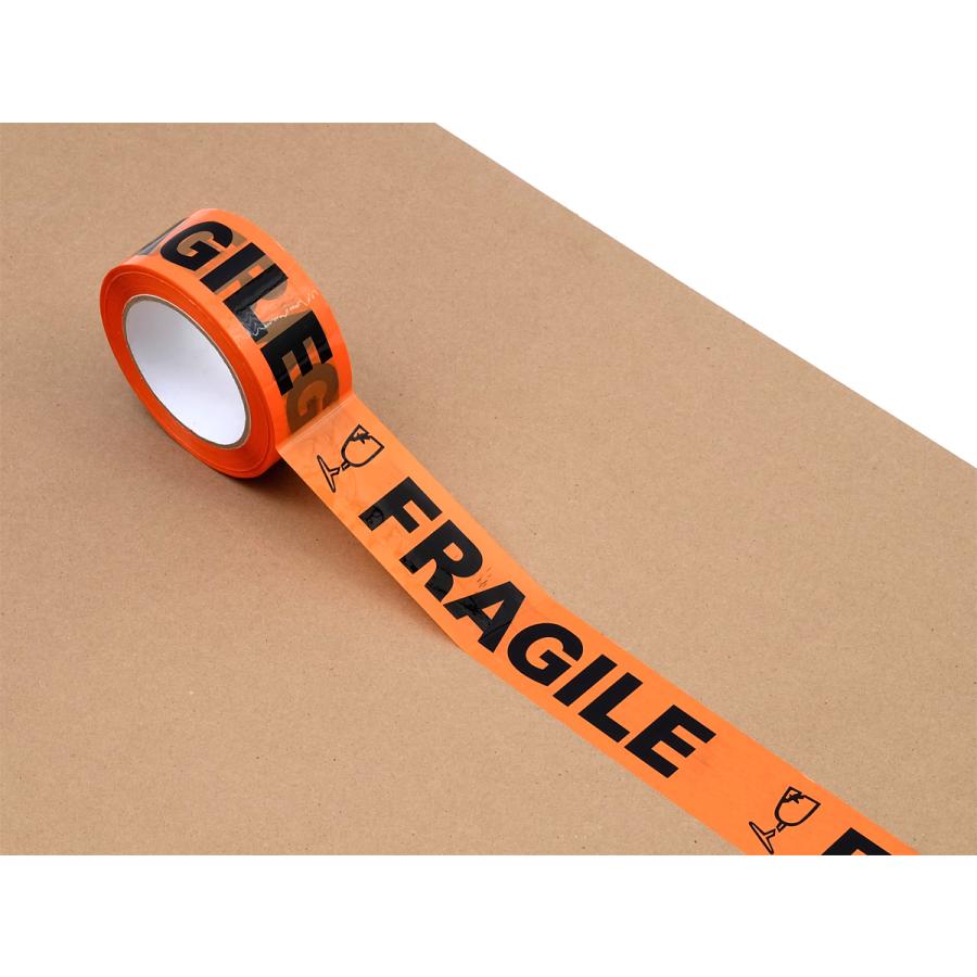 お得な36巻セット】梱包用OPPテープ 48mm×100m巻 全3種 FRAGILE