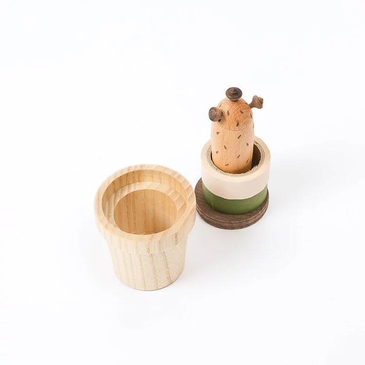 【Wooderful life】Cactus Tape Holder（カクタステープホルダー）　サボテン テープスタンド マスキングテープ デスク用品｜rmjapan｜08