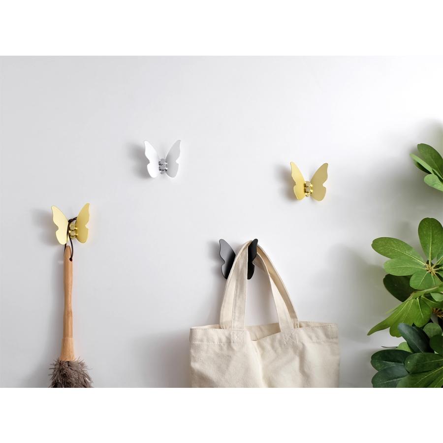 バタフライ ウォールフック 全3色 Butterfly Wall Hook ウォール