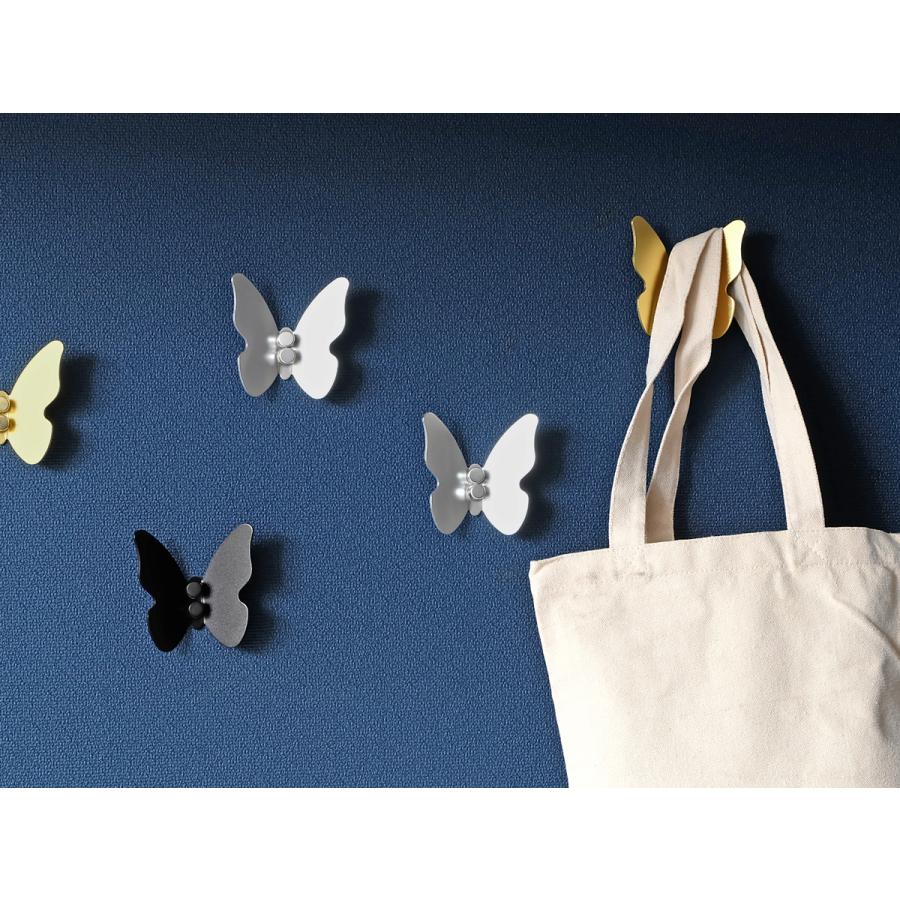 バタフライ ウォールフック 全3色 Butterfly Wall Hook ウォール