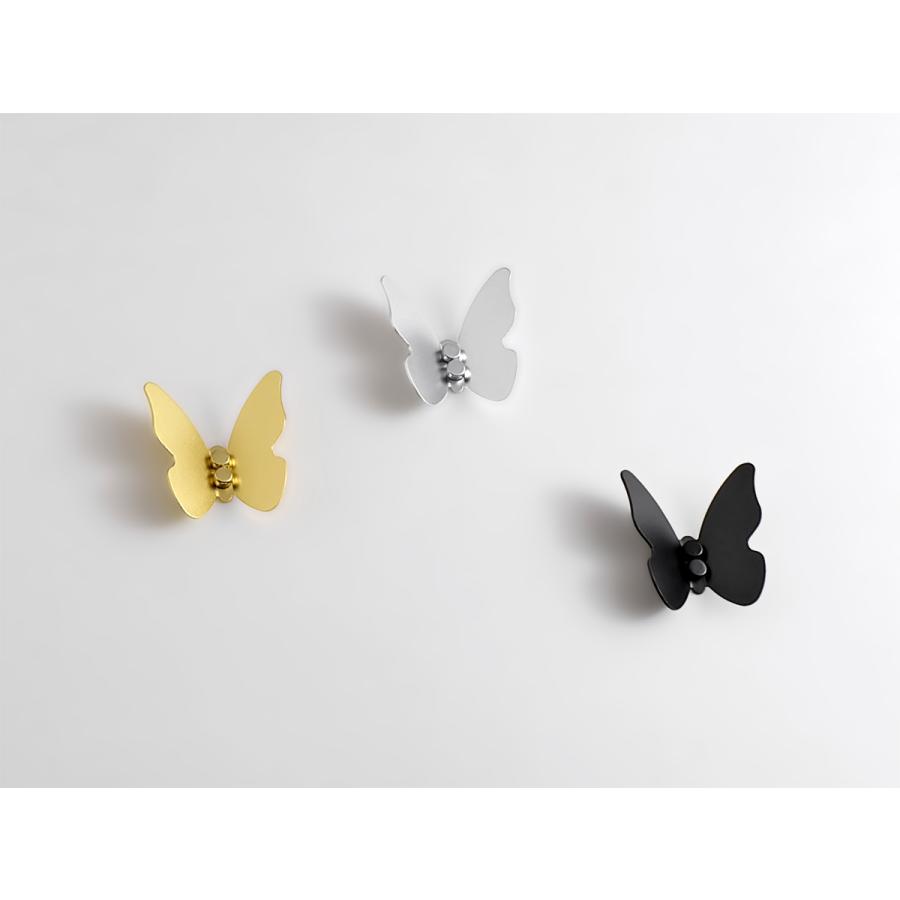 バタフライ ウォールフック 全3色 Butterfly Wall Hook ウォール