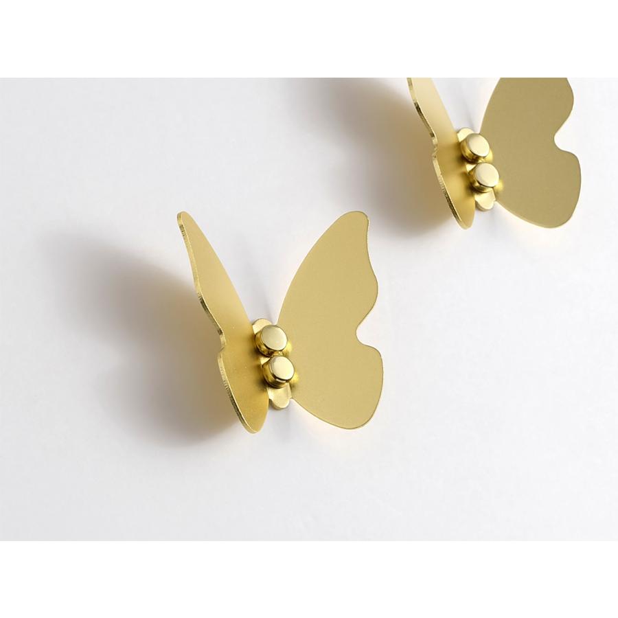 バタフライ ウォールフック 全3色 Butterfly Wall Hook ウォール