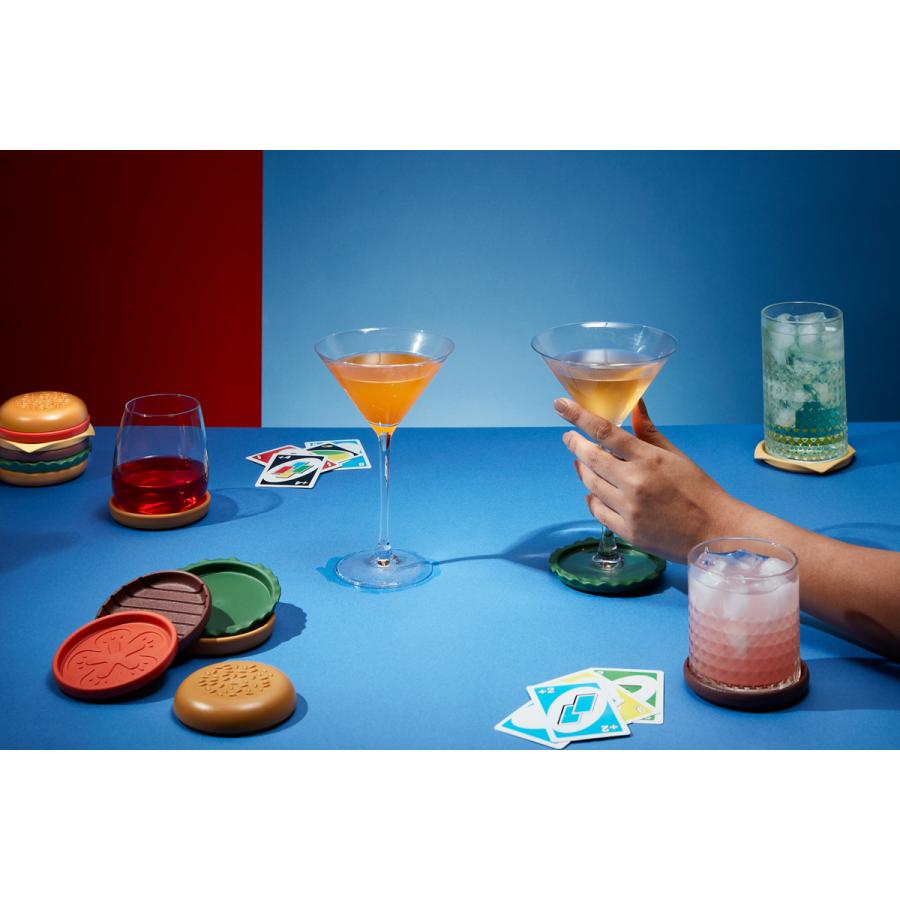 Niknax】The Burger Coaster / コースター ハンバーガー型 Niknax】The Burger Coaster / コースター ハンバーガー型