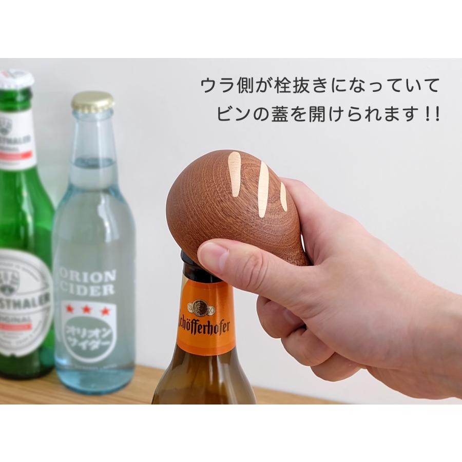 Bottle Opener / Chicken Drumstick 木製栓抜き マンガ肉 卓上