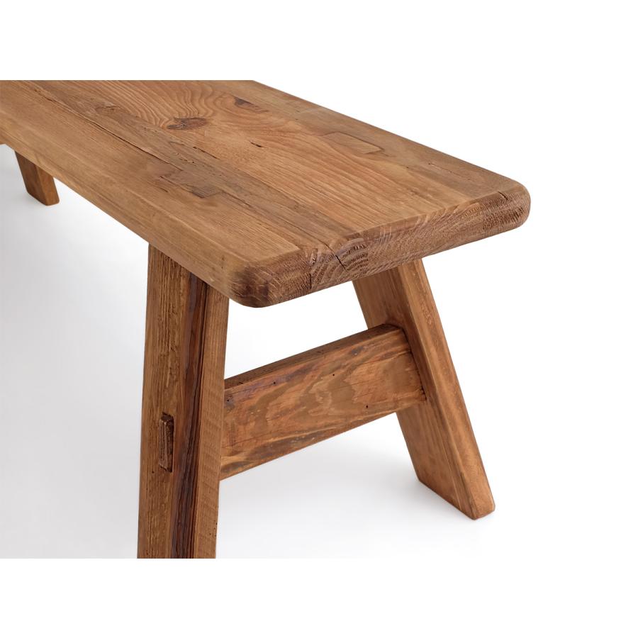 オーク材 古いベンチ　椅子 チェア ベッド プリミティブ アンティーク 古家具 オーク材 古いベンチ 椅子 チェア ベッド プリミティブ