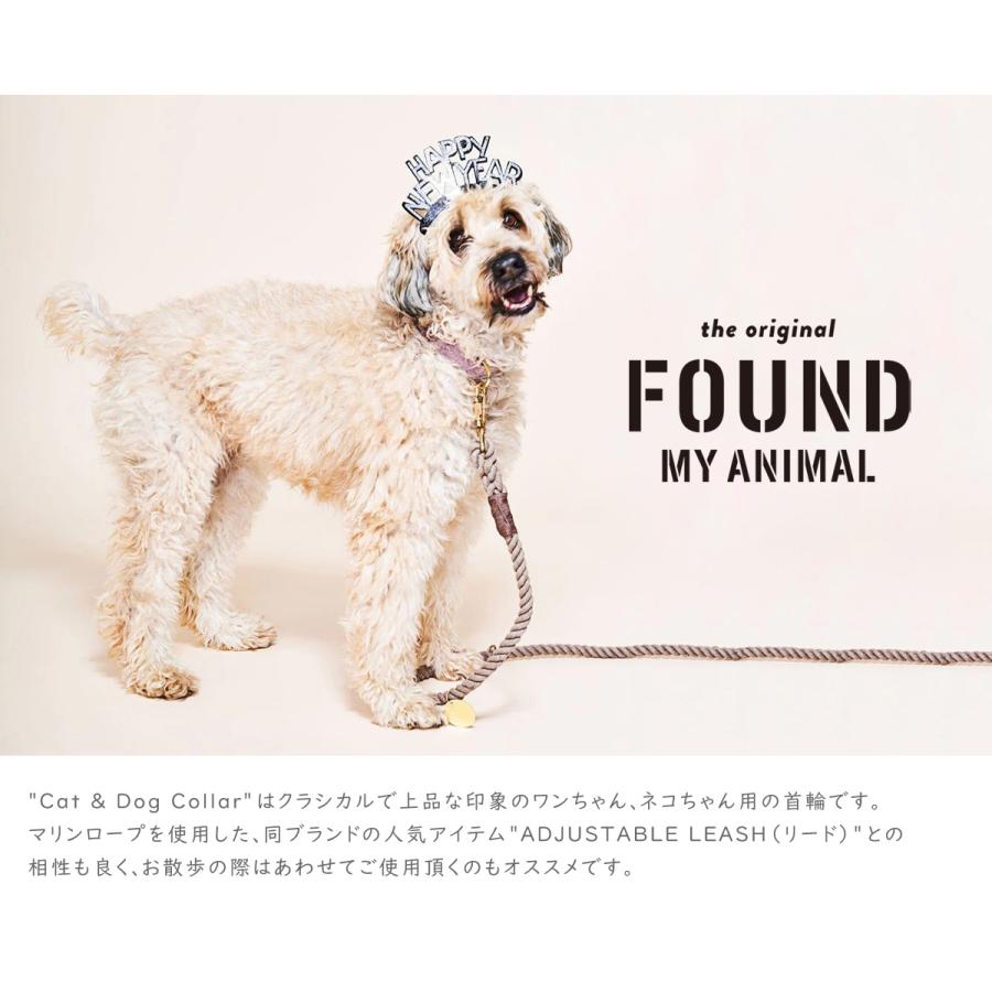 FOUND MY ANIMAL】Cat & Dog Collar（首輪）/ 全7色 アメリカ直輸入