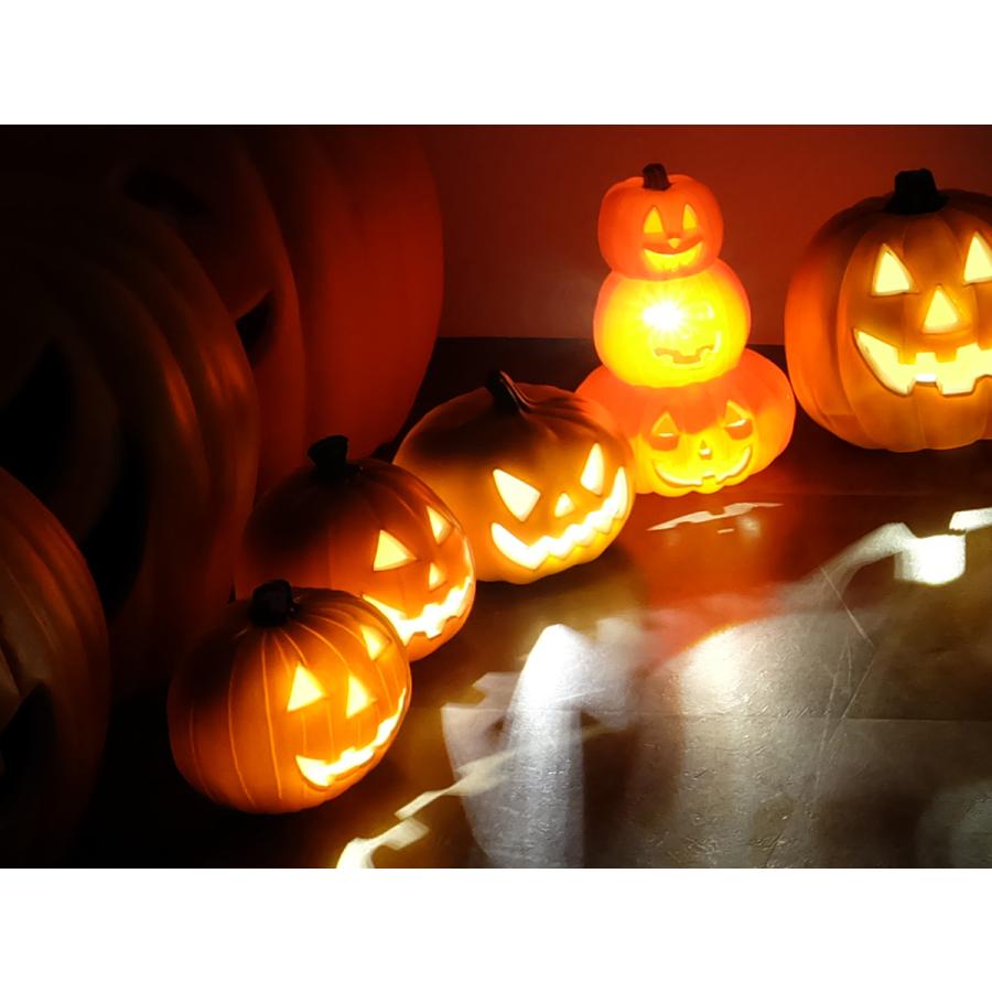 ジャック・オー・ランタン / LED パンプキンライト Lサイズ ハロウィン