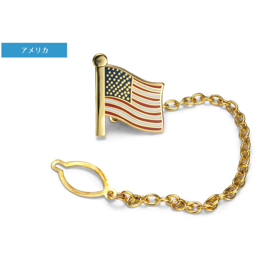 国旗 ピンバッジ / チェーン付き 全5種 : R&Mインテリアストア - 通販